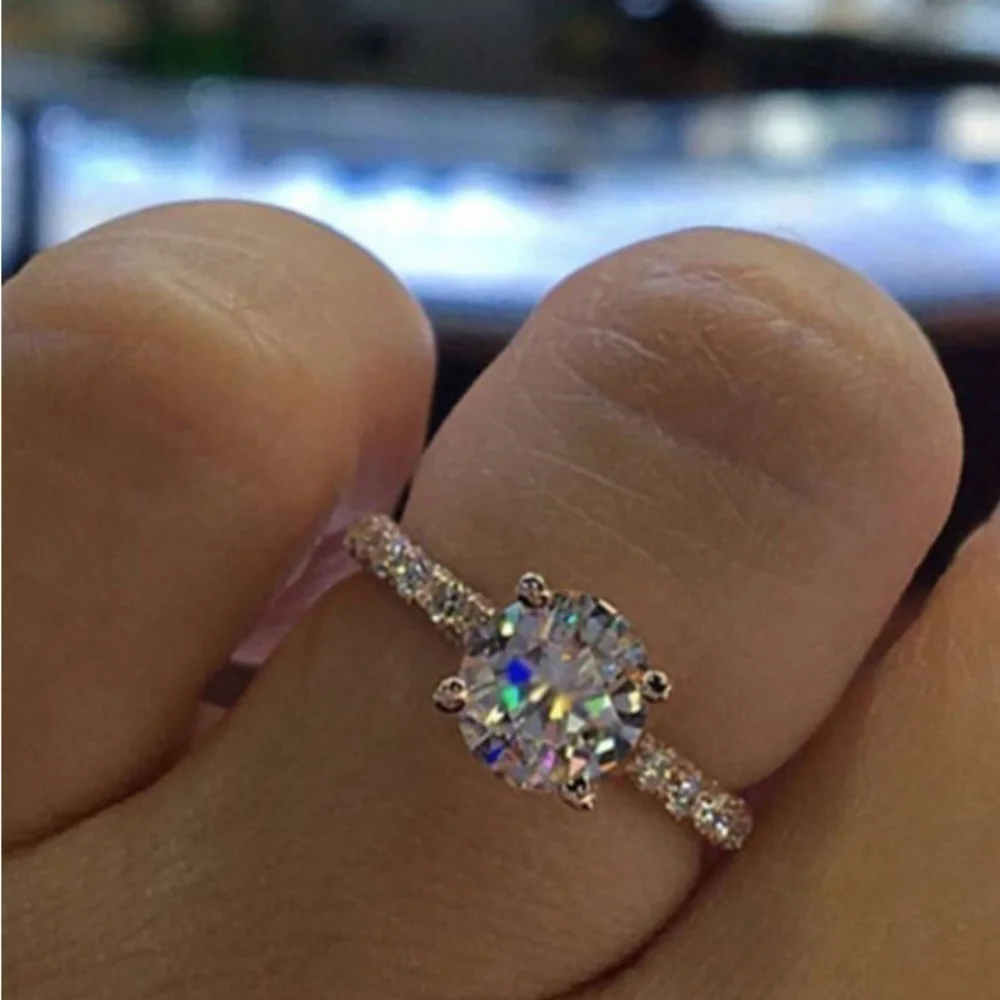 Elegant 1ct Diamond Ring